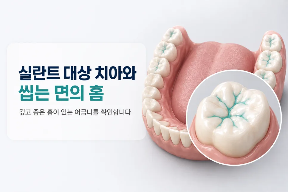 길동역 실란트, 어금니 적용 시기와 유지 관리 기준 관련 사진 4